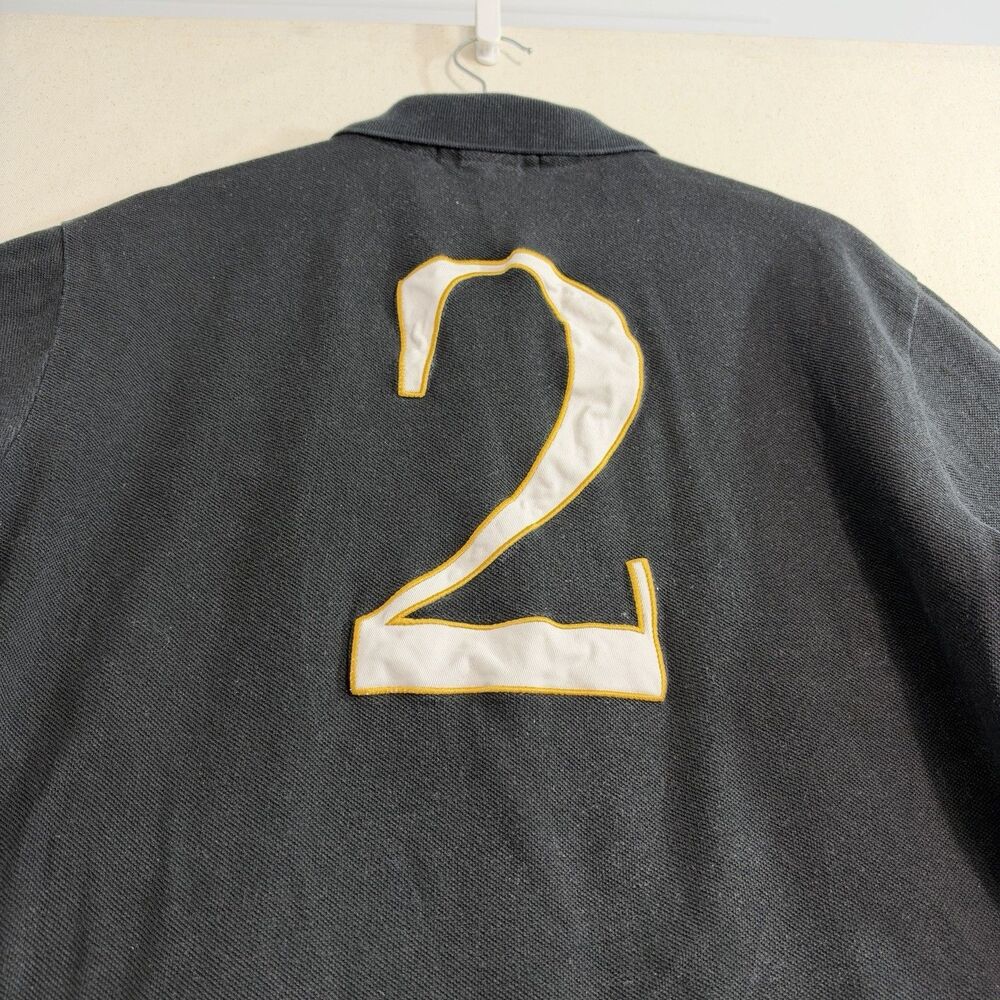 Men Polo Ralph Lauren Blackwatch Scotland Black #2 Polo Shirt Size M Custom Fit - Picture 8 of 9